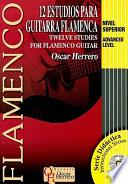 libro 12 Estudios Para Guitarra Flamenca